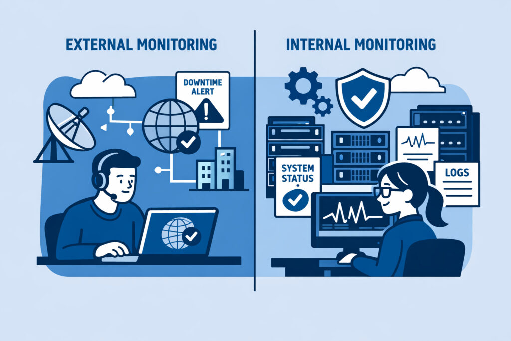 External vs Internal Monitoring: Why You Need Both