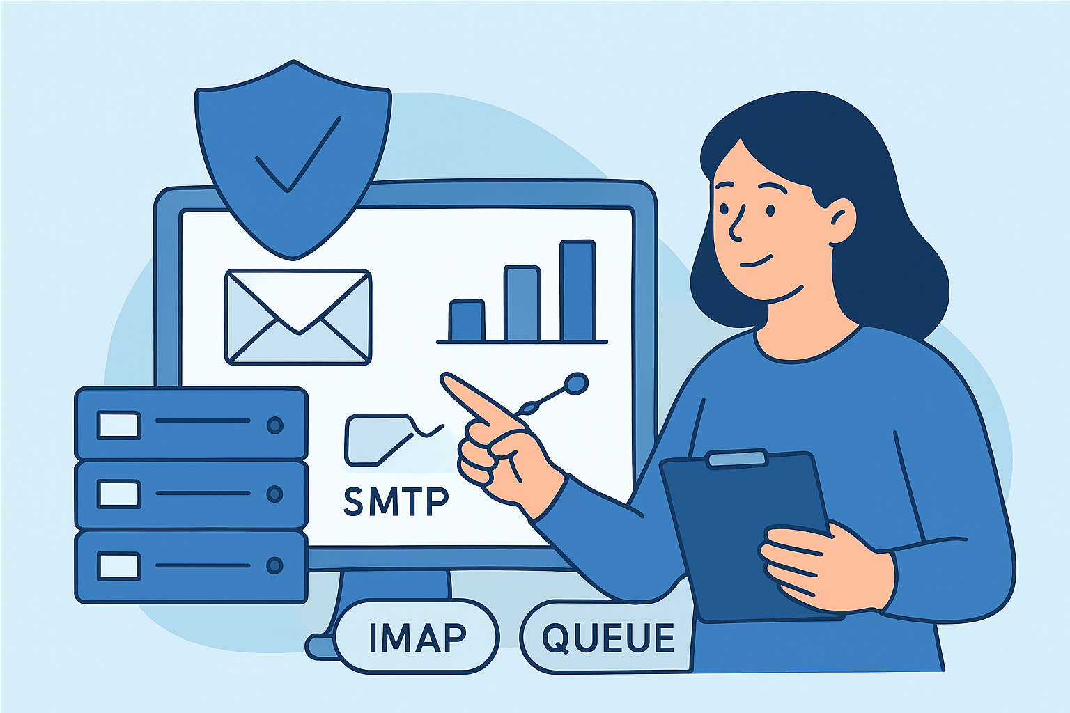 Monitoring Email Servers – SMTP, IMAP, and Queue Health