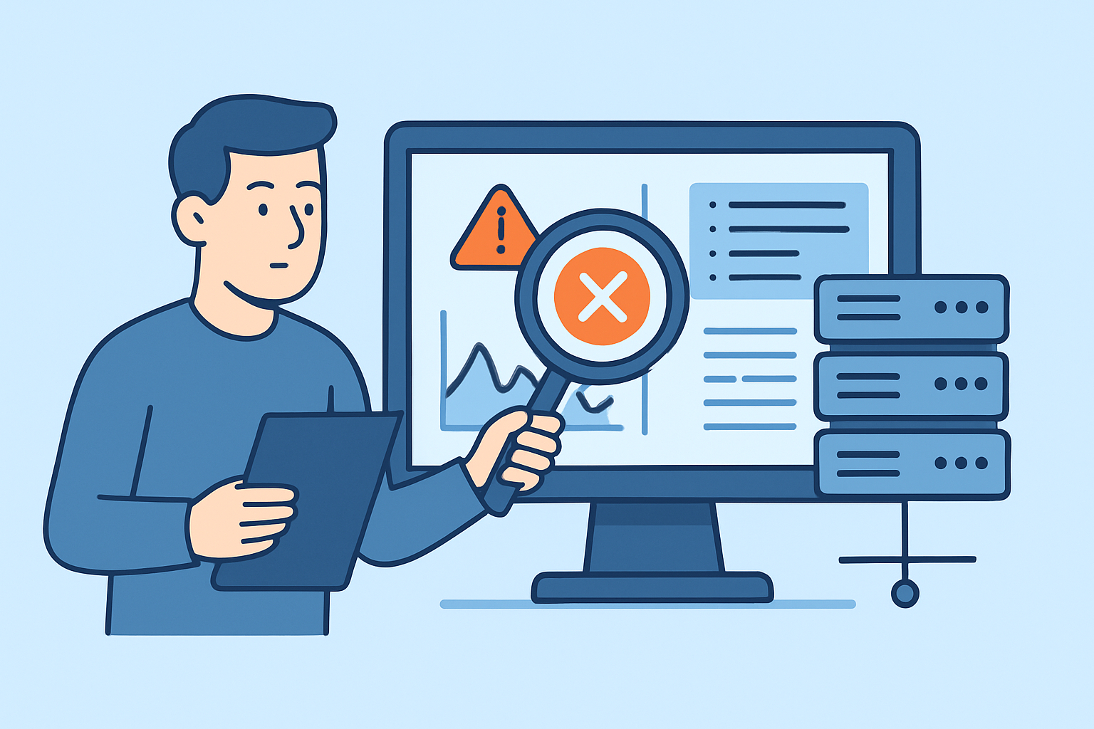 Root Cause Analysis Using Monitoring Data and Logs